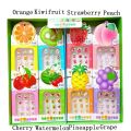12 / 24 Pcs Children Acrylic Fake Nails Press on Pre-glue Full Cover Glitter Gradient Color Rainbow Baby nails Short False Nail Art Kits Set for Kids Little Girls - Multicolor Gradient Series Gift for baby girls Kidz accessories. 