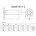 CM M2 M2.5 M3 M4 M5 M6 M8 Hex Hexagon Socket Ultra Thin Flat Wafer Allen Head Bolt Screw 304 A2-70 Stainless Steel. 