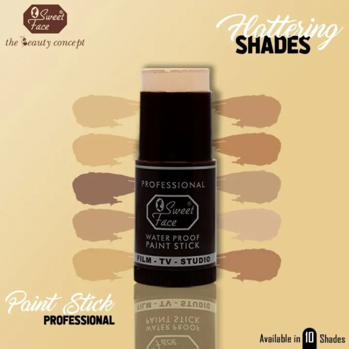 Sweet%20Face%20Professional%20Waterproof%20Tv%20Paint%20Stick%20Foundation%20-%20Image%203