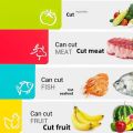 4 Pack Food-grade Flexible Plastic Sticky Cutting Board Non slip Cutting Board Easy To Clean Outdoor Portable Fruit Cutting Mat. 