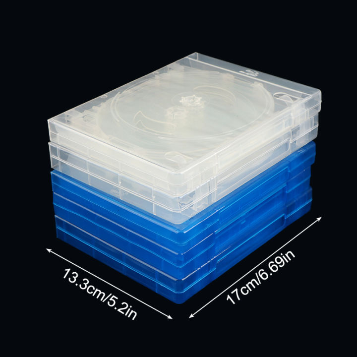 CD Case CD Storage Box 1Pc Blu-ray Replacement Game Cases Protective ...