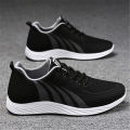 Shipping from Bangkok🚚Men's new woven breathable canvas shoes casual trend running shoes new sports shoes for. 