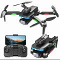 Display Remote Brushless Motor Drone 4K HD Professional ESC Dual Camera Optical 2.4G WIFi Obstacle Prevention Drone. 