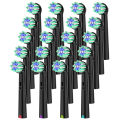 Cross Action Electric Toothbrush Replacement Heads Compatible with Oral B Pro, X-Shape and Angled Bristles Brush Head for OralB.