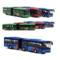 1:64 Alloy City Bus Model Vehicles City Express Bus Double Buses Diecast Vehicles Toys Funny Pull Back Car Children Kids Gifts. 