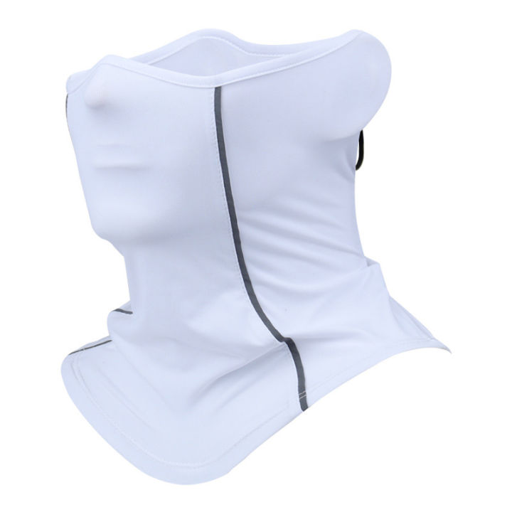 Reflective%20Nigh%20Riding%20Half%20Face%20Mask%20Summer%20Ice%20Silk%20Sunscreen%20Dust-proof%20Neck%20Collar%20Scarf%20Sports%20Bandana%20Balaclava%20Men%20Women%20-%20Image%202