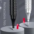 Low Center of Gravity Metal Mechanical Pencil Set 0.3-2.0mm Lead Refill Automatic Pencil Art Sketch Painting Writing Stationery. 