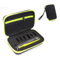 Portable EVA Hard Case for OneBlade/One Blade QP2520 QP2530 QP2620 QP2630 Shaver Travel Protective Cover Storage Bag.