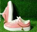 stylish pink sneakers for girls. 