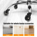 AD 5PCS Universal Mute Caster 50KG Wheel 10mm 11mm Replacement Office Chair Swivel Rollers 360 Degree Wheels Furniture Hardware. 