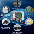 PVMC 1 in 1 out DC 600V Solar photovoltaic PV Combiner Box  Lightning Protection 32A Fuse MCB SPD Waterproof IP65 Distribution. 
