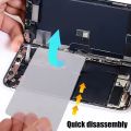 1-50PCS Plastic Card Phone Screen Opener Ultra Thin Flexible Pry Removal Tool Clear Repair Tools for Mobile Tablet LCD Screen. 