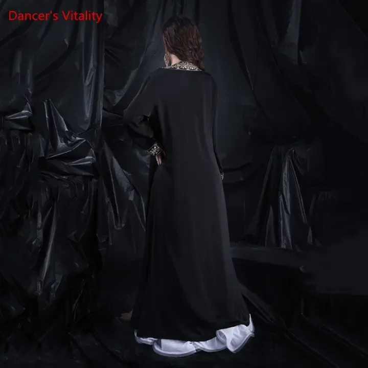 Belly%20Dance%20Coat%20Long%20Sleeve%20Robe%20Competition%20clothes%20Tango%20Cha%20Cha%20Dancewear%20Female%20adult%20Temperament%20Performance%20Clothing%20-%20Image%202
