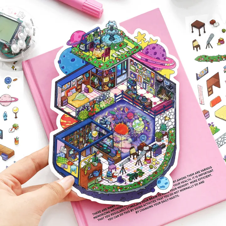 Kawaii%20Deep%20Sea%20Music%20Hall%203D%20space%20station%20Landscape%20Sticker%20%20DIY%20Pocket%20Cabin%20Scene%20festival%20%20%EF%BB%BF%20-%20Image%204