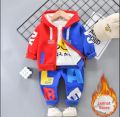 3 Pieces Suit Zipper Hoodie/Sweatshirt Pajama /Trousers And T-shirt For Kids Baby Boys And Baby Girls Imported Comfy Winter Warm Top Clothes Sets Dresses Outfit Traksuit Jannat Store. 