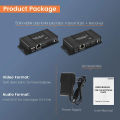 HDMI KVM Extender 60m over Ethernet Cat5e/6 1080P Extender KVM USB POC Cable HDMI Loop Extender splitter for Mouse Keyboard PC.