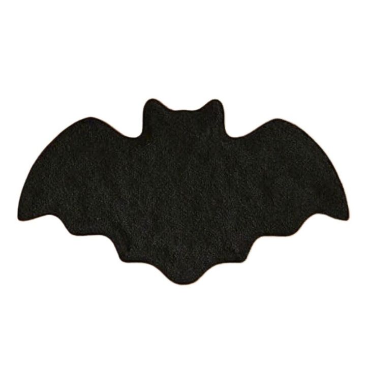Halloween%20Decoration%20Bat%20Shaped%20Bathroom%20Rug%20Black%20Non%20Slip%20Floor%20Mat%20for%20Living%20Room%20Halloween%20Indoor%20Decor%20Carpet%20Prop%20-%20Image%206