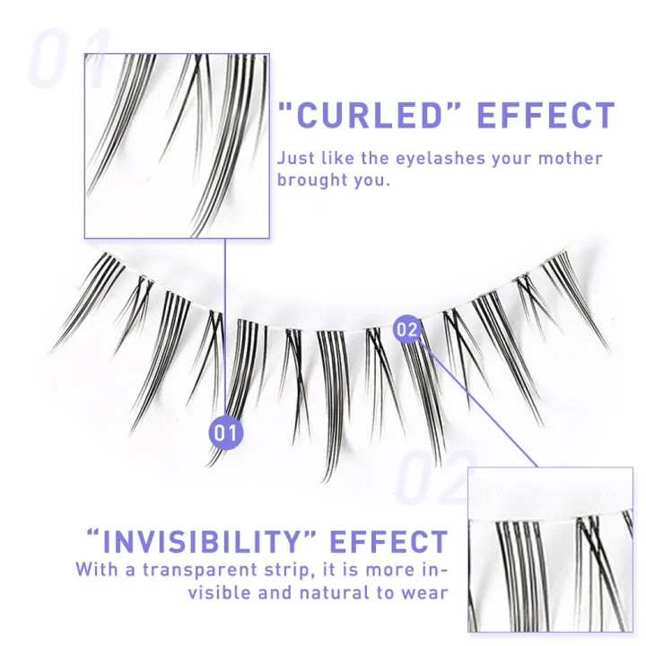 3D%20Lashes%20Premade%20Fan%20A/M%20Shape%20Spikes%20Cluster%20Eyelash%20Mix%20Extension%20Individual%20Makeup%20Super%20Natural%20Wispy%20DIY%20Premade%20Peduncle%20-%20Image%203
