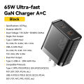 Essager 65W GaN Charger QC 4.0 PD 3.0 Type C USB Charger for iPhone 15 14 13 Pro Max   MacBook Laptop Fast Chagers. 