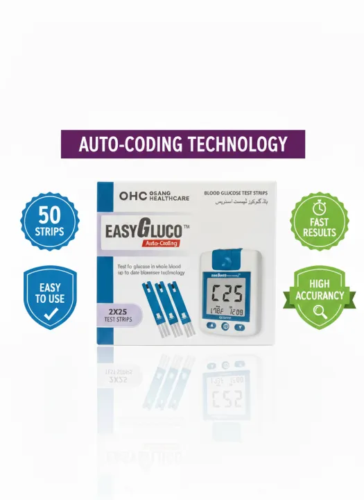 Easy Gluco Strips | Easy Gluco Suger Test Strips | Easy Gluco Auto ...