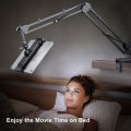 Tablet Stand Holder for Bed Rotatable Phone Stand for 4-12.9" iPad Pro Tab Pad Tablet Adjustable Holder Long Arm.