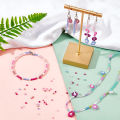 720+pcs 6 Styles Glass Seed Beads 3mm, Glass Seed Beads Round Pony Beads Mini Spacer Loose Beads for DIY Craft Bracelet Necklace.