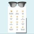 Smart Glasses Wireless Bluetooth Sunglasses Open Ear Music&Hands-Free Calling,for Men&Women,Dual Polarized Lenses,IP4 Waterproof,Connect Mobile Phones & Tablets. 
