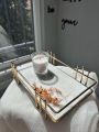 Custom Luxury Serving Tray Jewellery Display Custom Decorative, Tray Jewelry Dish Makeup Organizer for Dresser. 