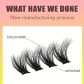 192PCS Faux Mink Lash Clusters – D Durl Long Individual Eyelashes, Soft & Natural Look, Mixed Lengths for DIY Eyelash Extensions. 