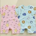Baby Rompers Cartoon Print. 