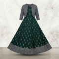 Stitched Glorious designed Gown 1piece long kurti different koti For Stylish Women / Girls - Dress For Girls -1 Pice. 