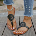 Summer The New Ladies Flip-Flops for Leisure Holiday Beach Toe-Clip Plus Size Flat Slippers for Women Designer Shoes Slippers. 