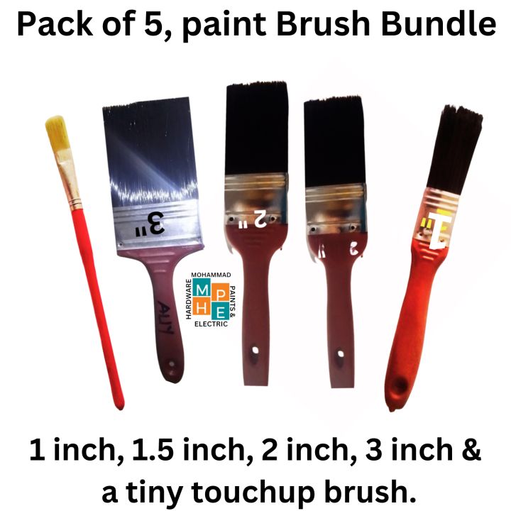 Medium quality , paint Brush & Rollers, and brush sets. 1 inch , 2 inch , 3 inch , for wood, metal, walls for oil enamel paints and water emulsion paints