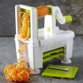 (H). Lakeland Easy Store Spiralizer - White & Green lightly used without box. 