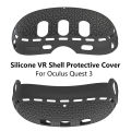 Silicone Protective Cover for Meta Quest 3 VR Headset Anti-scratch Protection Case Glasses Skin for Meta Quest 3 Accessories. 