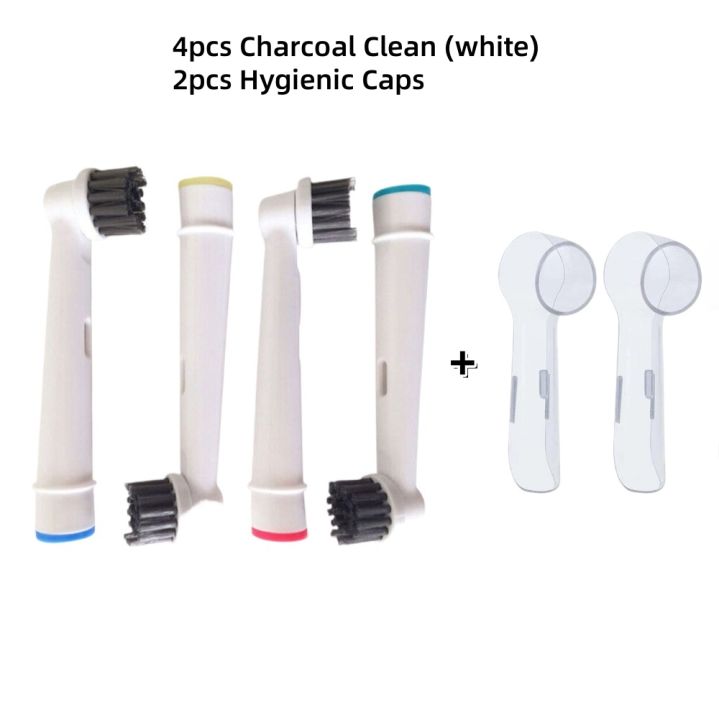 4PCS%20Brush%20Head%20Refill%20for%20Oral%20B%20Electric%20Toothbrush%20Daily%20Sensitive%20Floss%20Cross%20Deep%20Clean%20Brush%20Nozzles%20+%202PCS%20Hygienic%20Caps%20-%20Image%207