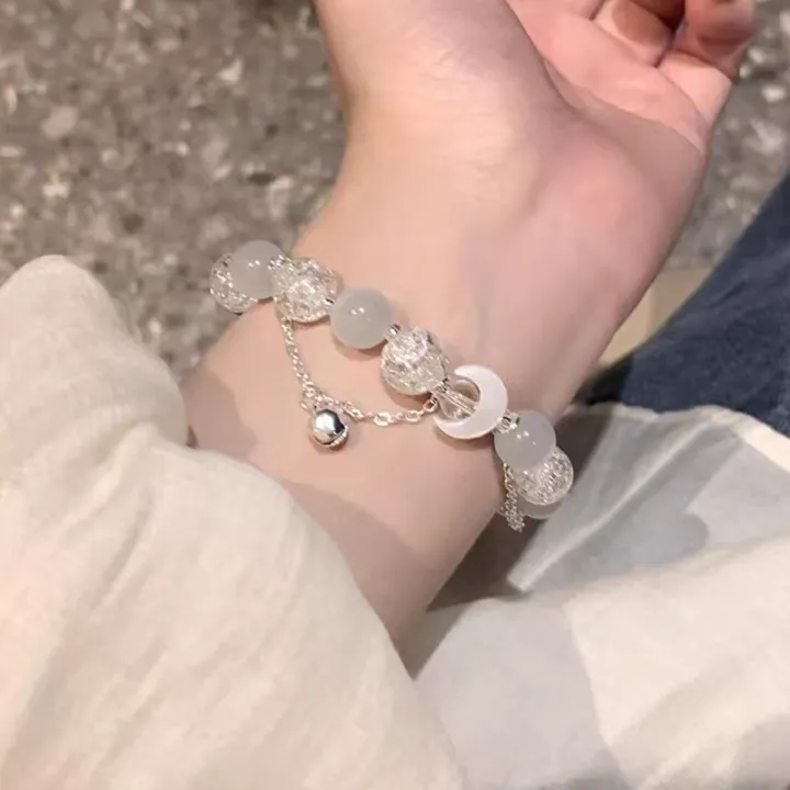 Bracelet,%20antique%20Chinese%20safety%20lock%20bracelet,%20sweet%20beaded%20bracelet,%20student%20best%20friend%20gift%20-%20Image%203