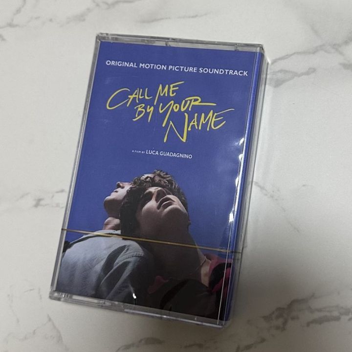 Call Me By Your Name Film Original Soundtrack Music Cassette Brand New Unopened With Lyrics Booklet Collectors