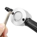 Electric Sheet Metal Cutting Double Head Nibbler Blade Saw Cutter Tool Drill Accessory Machine Punching Shears Modification. 