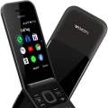 Nokia flip 2710 box pack double sim PTa approved SD card supported long lasting battery backup double screen display/ Nokia keypad feature phone. 