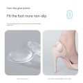 3PCS Silicone Heel Stickers Anti-Falling And Anti-Abrasion Shoes Big Change Small Magic Weapon Soft Touch And Sticky Solid. 