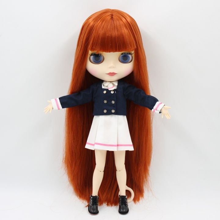 ICY%20DBS%20Blyth%20Doll%201/6%20bjd%20toy%2030cm%20red%20brown%20Hair%20white%20skin%20joint%20body%20matte%20face%20girl%20%20ob24%20anime%20doll%20-%20Image%204