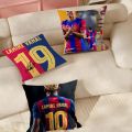 Football Star L-lamine Y-yamal Pillow Case Suitable For Bedrooms Living Rooms Cars Home Decoration. 