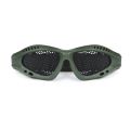 1PC Outdoor Eye Protective Comfortable Safety Glasses Goggles Anti Fog with Metal Mesh/PC Len for Paintball. 