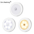 AAA Battery Power Infrade Motion Sensor Night Lights Light Control Automatic Sensor Switch ON OFF Night Light for Stair Cupboard. 