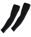 Pair Of Sleeves Multipurpose All Weather Arm Protector For Sports And Outdoor Activities Colour - Black. 