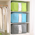 High Quality Sale Clothes Quilt Bed Sheets Home Organizer Non Woven Fabric Folding Storage Bags 35 x 40 x 60 cm. 