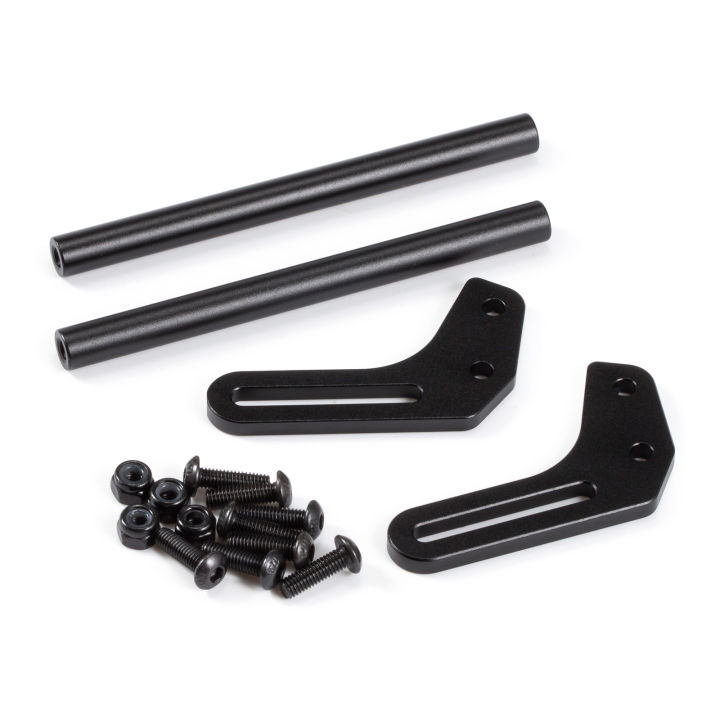 Optimum Approach Angle LCG Rock Crawler Builder's Front Bumper for 1/10 RC Gspeed Chassis Dodge Power Wagon Cliffhanger Body