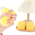 Squishy Square Cheese Squeeze Toys Slow Rebound Push Stress Relief Sensory Toy Soft Butter Cheese Fidget Toy Christmas Present.