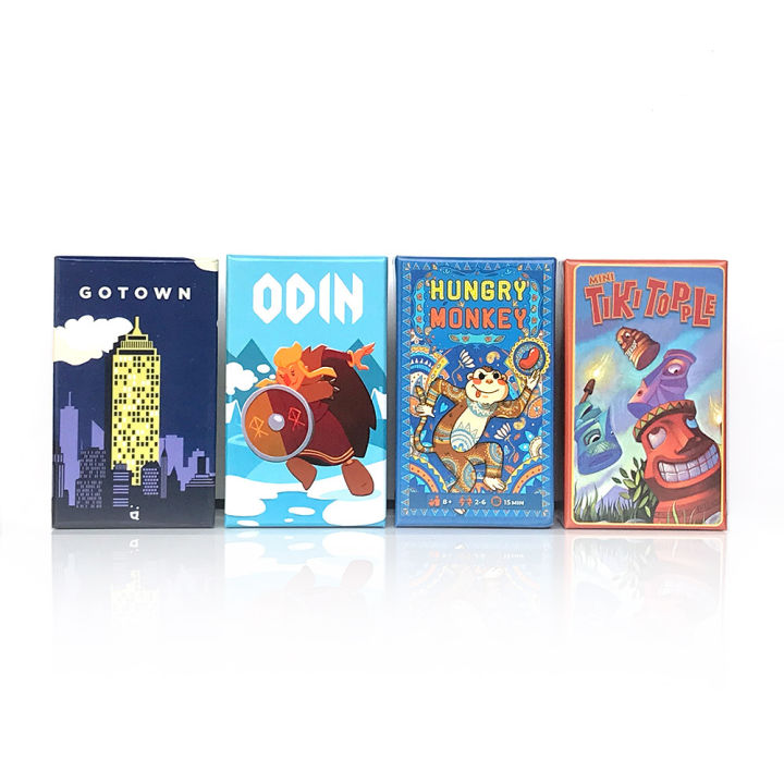 2025 New Board Game Card Game | GoTown | Hungry Monkey | Circus Flohcati | Tiki Topple | ODIN | Family Puzzle Fun Party Game